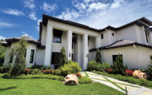 The final design used more than 20 trees and roughly 200 hedges to complete the landscape. (Photo: Landscapes by Randy Lee)