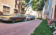 The production studio is a complex site filled with a variety of landscape designs, maintenance areas and creative art pieces. (Photo: © 2025 Sony Pictures Entertainment. All Rights Reserved. Courtesy of Cadre Landscape)