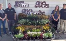 (Left to Right) Libby Smith, Larry Finley, Courtney Thompson, and Kevin Chen, a few of Terra Nova Nurseries’ staff members. (Photo: Terra Nova Nurseries)