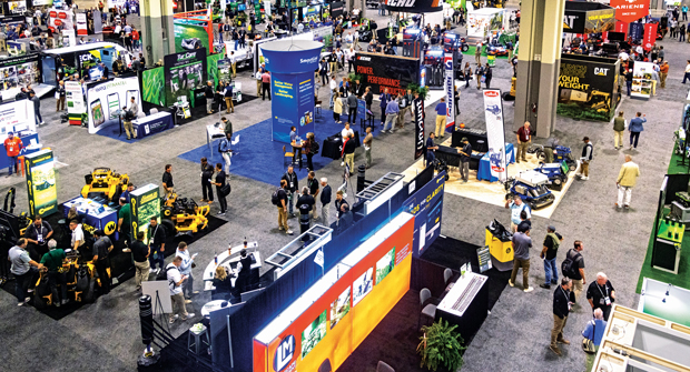 Exhibit A: By design, the trade show floor at Elevate is smaller, making it easier to navigate and connect with exhibitors. (Photo: NALP)