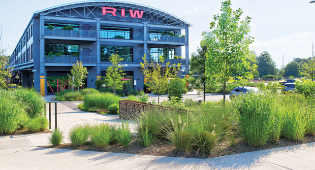 To maintain the site, Watts says a landscape crew assists her horticulture efforts a few hours every week with blowing, mowing, trimming and other tasks. (Photo: Myatt Landscaping and Construction)