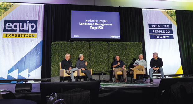 Among the educational opportunities presented by LM at Equip Expo was “Leadership Insights from the LM150,” a panel discussion with senior leaders from three companies on the 2025 edition of the annual list. (Photo: Kylene White/Guardian Owl Digital)