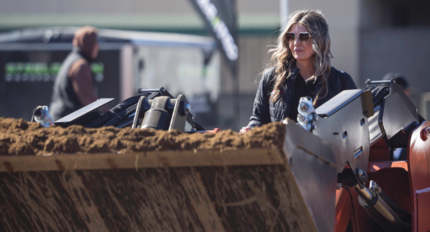 The ability to test drive everything from track loaders to stand-on mowers is one of the highlights of the massive outdoor demo area at Equip Expo. (Photo: Kylene White/Guardian Owl Digital)