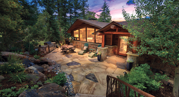 A multi-faceted irrigation strategy designed to successfully navigate extreme environmental and logistical hurdles was key to Alpine Gardens’ work on the High Mountain Haven project, which earned the company a gold award in NALP’s Awards of Excellence program. (Photo: Alpine Gardens)