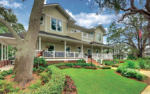 Lee says one of the standout plants in the landscape redesign is green island ficus due to its salt and hurricane tolerance, making it a popular Florida choice. (Photo: Landscapes by Randy Lee)