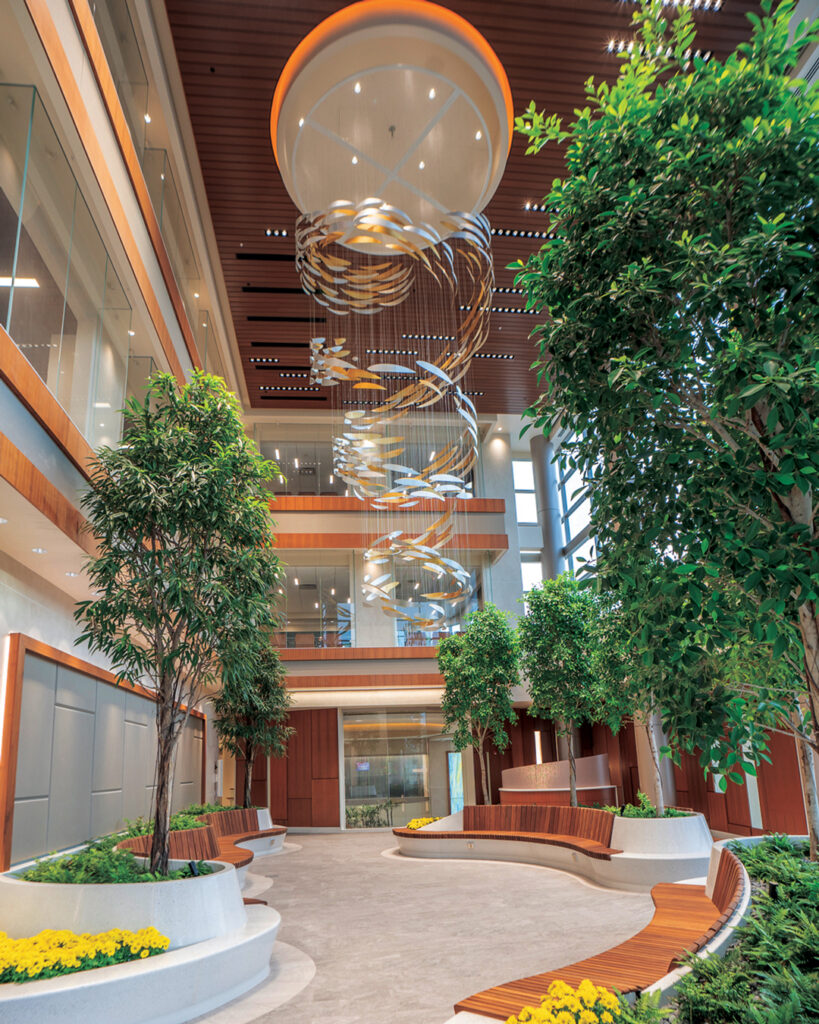 Interiorscaping services are growing due to interest in biophilic design. (Photo: Planterra)