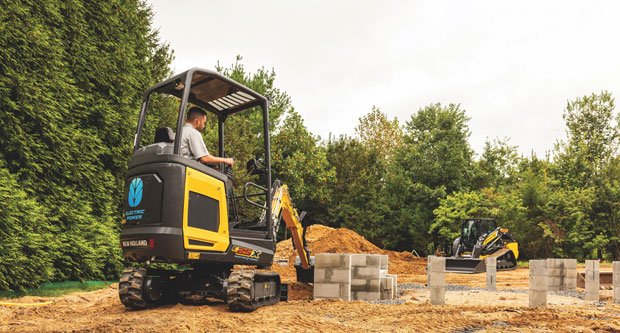 E25X Electric Mini Excavator (Photo: New Holland Construction)