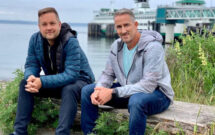 James Jakobsen (left) and Peter Roberts (right), co-founders of ManageMowed. Photo: ManageMowed