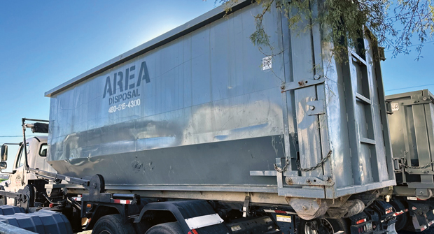 Selecting the correct size of dumpster can save time and money on a project. (Photo: Area Disposal)