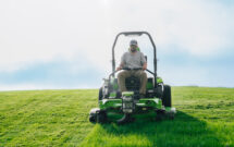 Autonomous mowers, such as Greenworks Commercial’s OptimusZ, are becoming legitimate options for landscape contractors and lawn care pros. (Photo: Greenworks Commercial)