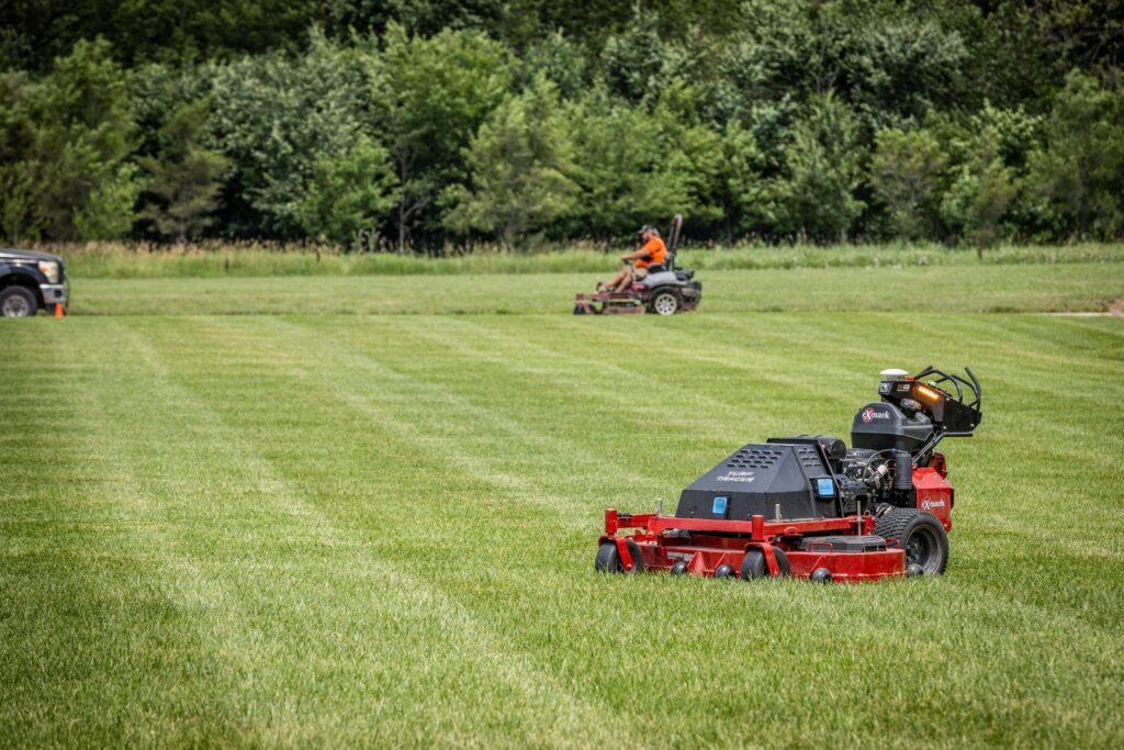 Go big: Large properties have proven ideal for maintenance by autonomous mowers. (Photo: Exmark)