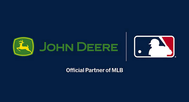 Logo: John Deere and Major League Baseball