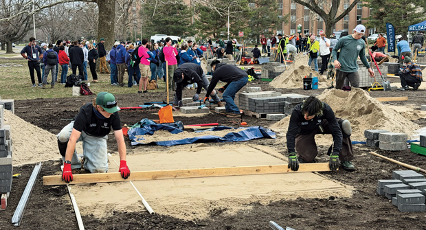 Students test their skills at NCLC. (Photo: LM staff)