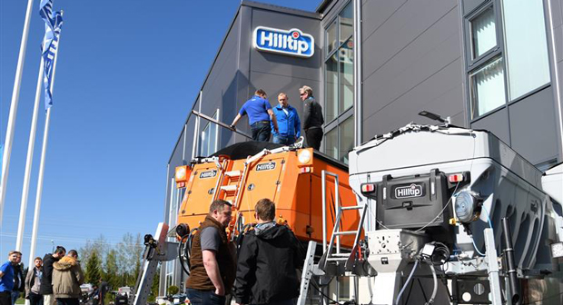 From a previous Hilltip Fleet Days event at the company’s headquarters in Pietarsaari, Finland. (Photo: Hilltip)
