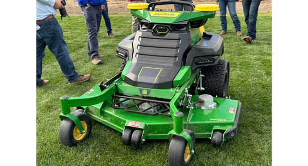 John Deere’s prototype of an autonomous mower for the commercial landscaping market. (Photo: John Deere)