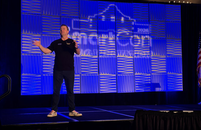 Weathermatic’s new CEO Lex Mason says a regular focus on creating the next layer of leadership is crucial to the long-term success of a landscaping business. (Photo: LM staff)